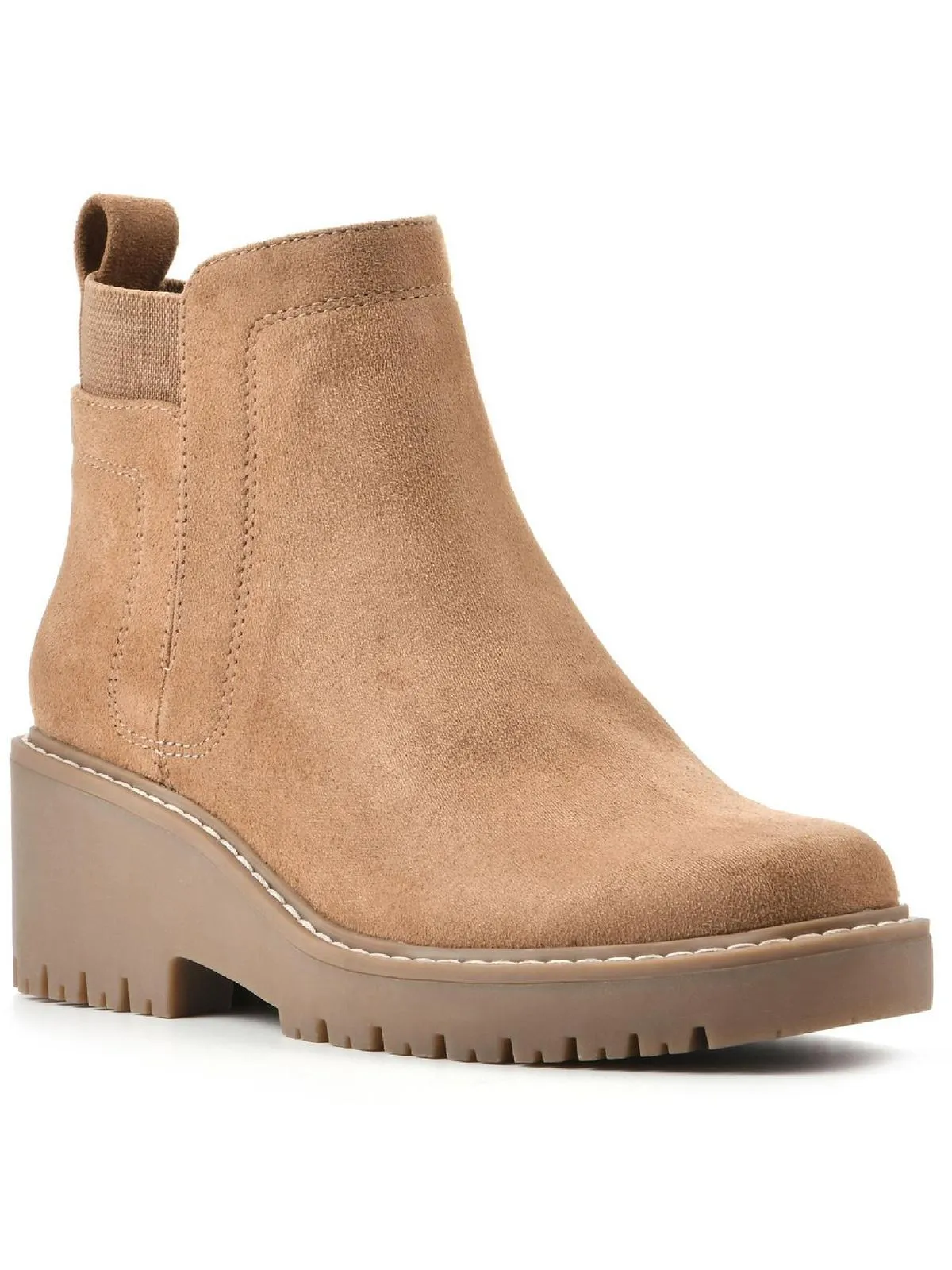 Dear Womens Faux Suede Booties Ankle Boots Mountain Climbing Premium Craft