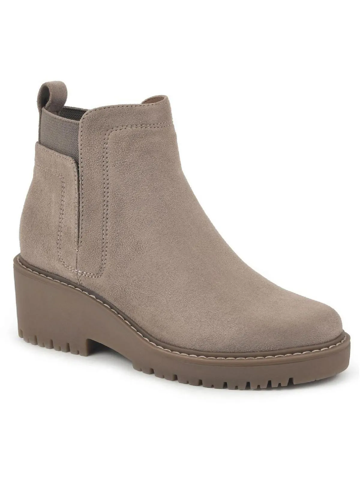 Dear Womens Faux Suede Booties Ankle Boots Flexible Frame Outdoor Explorer Energy Return Core