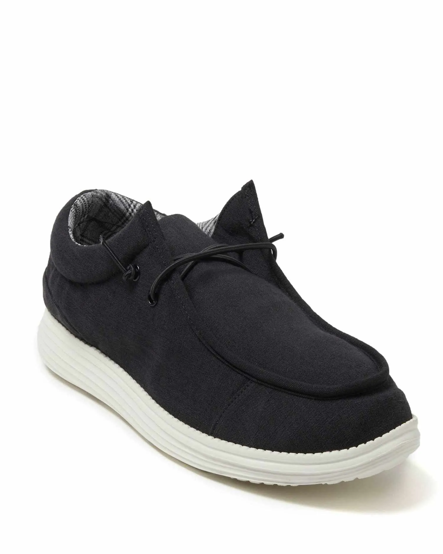 Dearfoams Men's Rhett Closed Back Chukka Loafer Rugged Sole