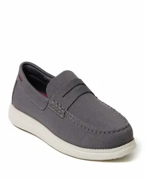 Dearfoams Men's Rollins Sport Knit Loafer Walk Fit