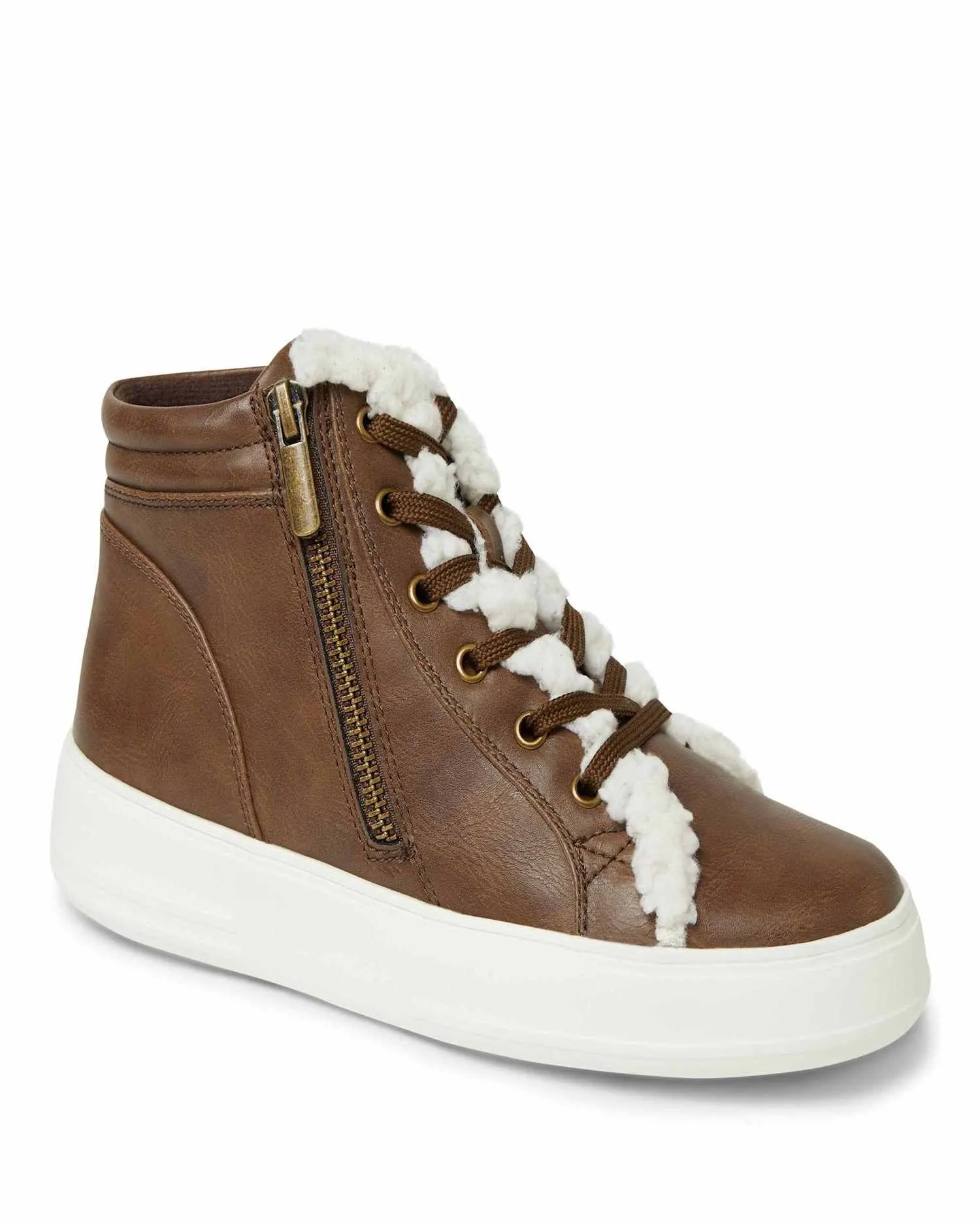 Dad Mode Hiking Enthusiast Dearfoams Women's Kinsley Sport Foam Outside Zip & Lace Bootie Sneaker