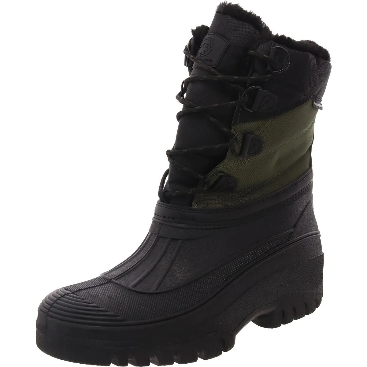 Decker Mens Solid Man Made Winter & Snow Boots Outdoor Gear