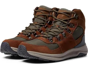 Deer Stags Peak Boots Mens  Chestnut Green Faux Suede Ankle Hiking ZPO3896 Minimal Aesthetic