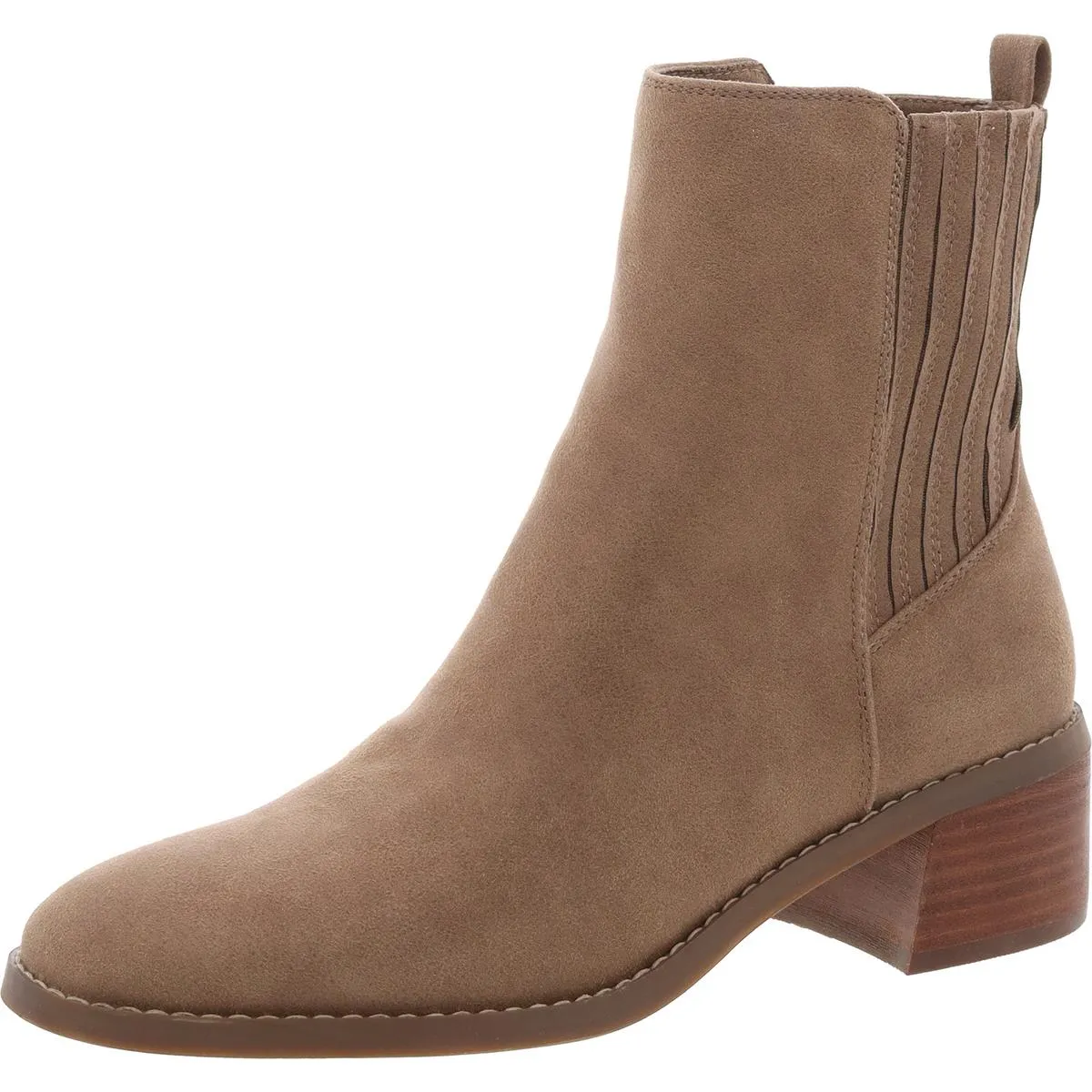 Delilah Womens Faux Leather Ankle Booties waterproof construction Comfortable compression