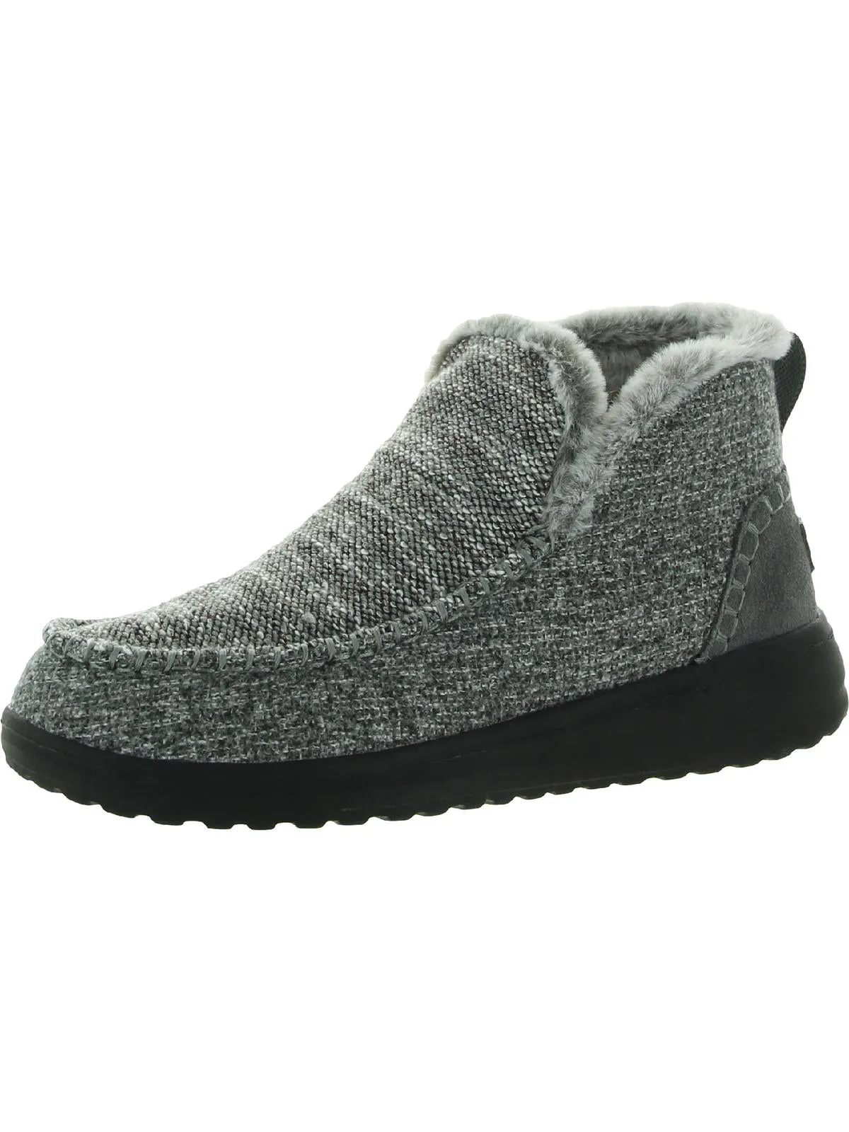 Everyday Style Denny Womens Lined Slip On Ankle Boots