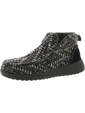 Denny Womens Lined Slip On Ankle Boots Odor Control Treatment Cool Seasons