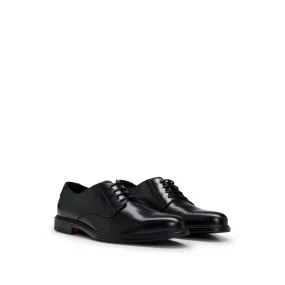 Consistent Routine Derby shoes in nappa leather with embossed logo