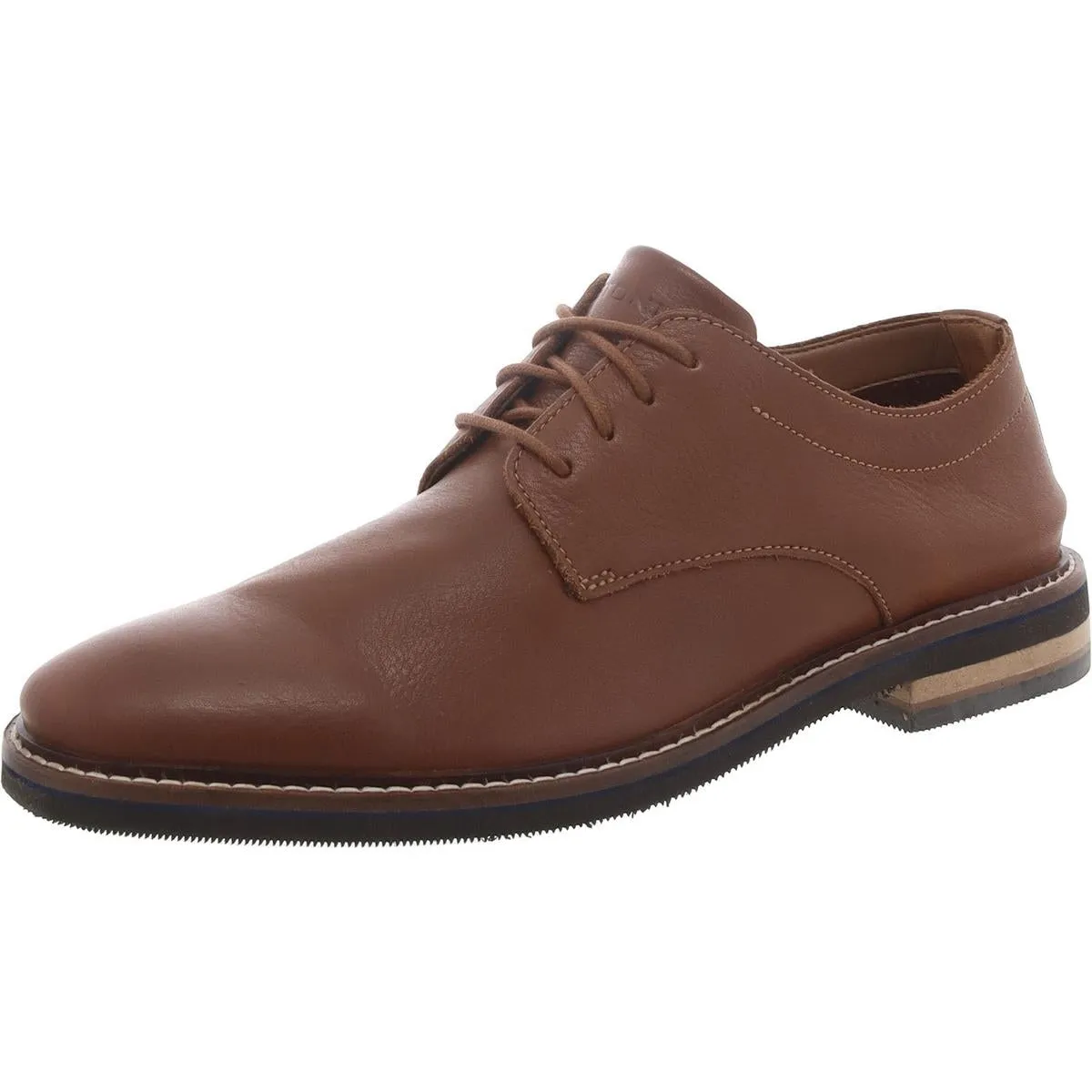 Trendy Office Dezmin Plain Mens Leather Lace Up Derby Shoes