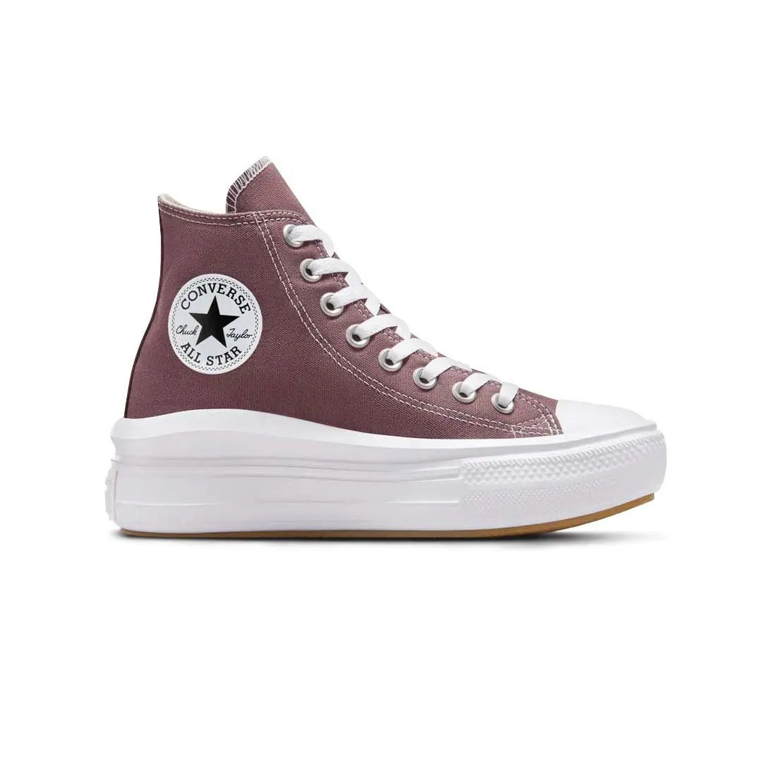 Soft-touch design Friction Free Laces Converse - Women's Chuck Taylor All Star Move High Top Shoes (A10665C)