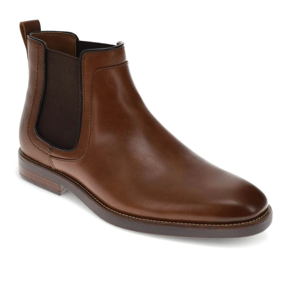 Western Ride Dockers Mens Brookside Dress Slip-on Chelsea Boot