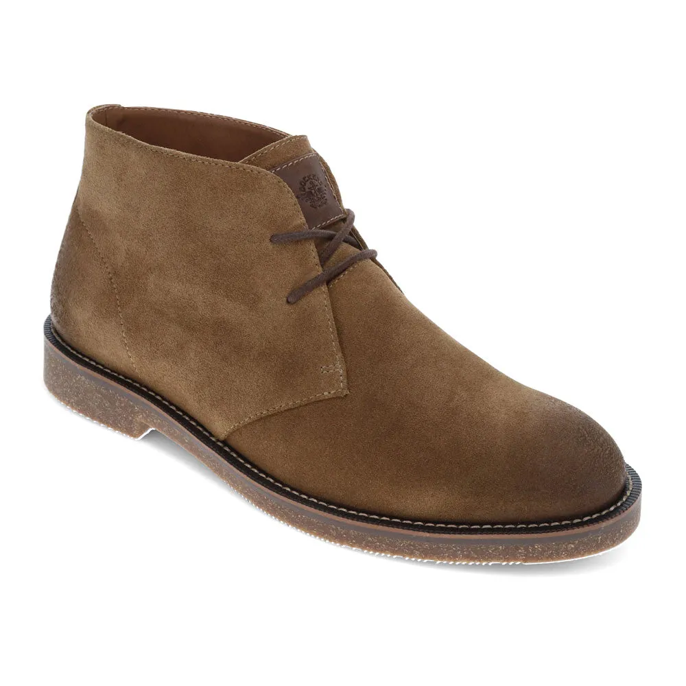 Dual Density Outsole Dockers Mens Nigel Genuine Suede Dress Casual Lace Up Ankle Boot