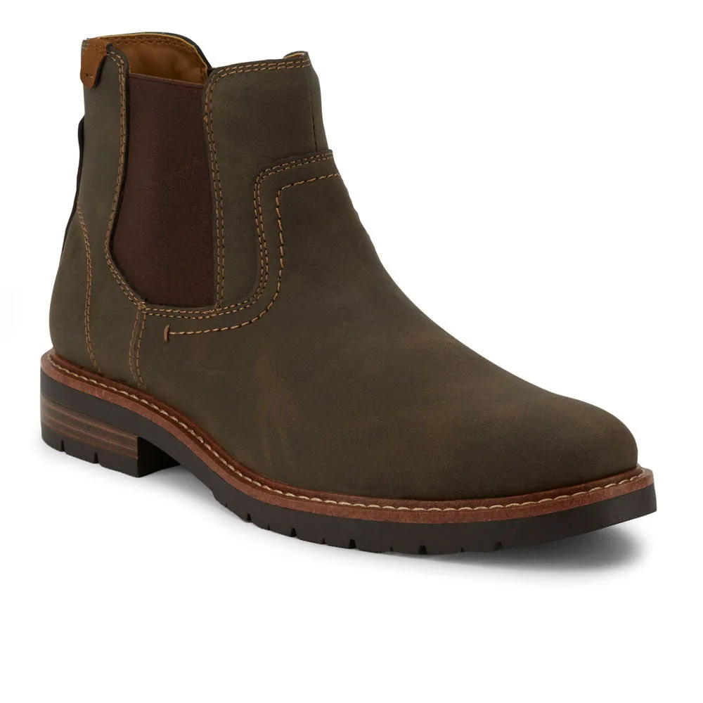 Dockers Mens Ransom Rugged Chelsea Boot Long Wear Comfort