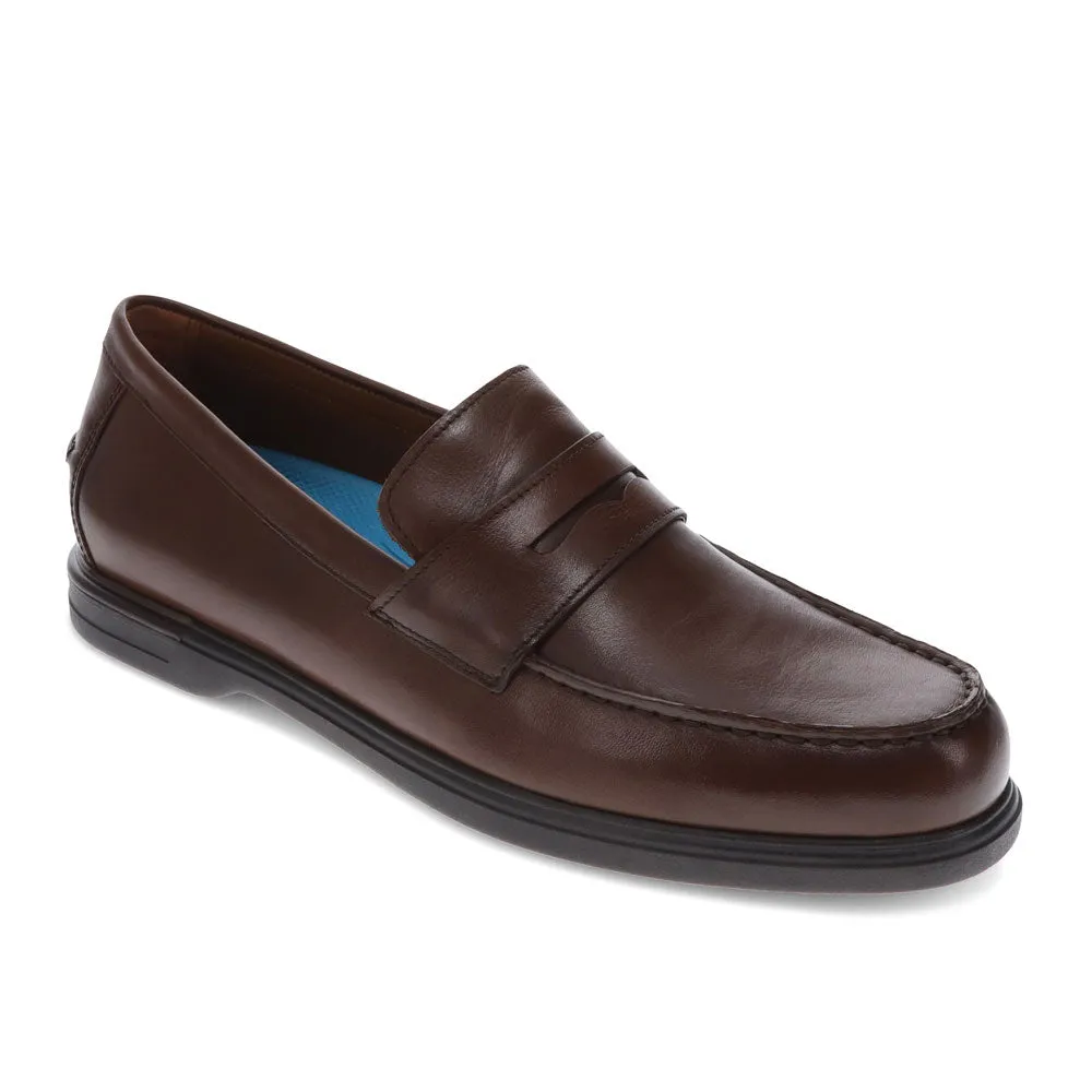 Dockers Mens Winfell Genuine Leather Dress Loafer Shoe Relax Mode padded insole