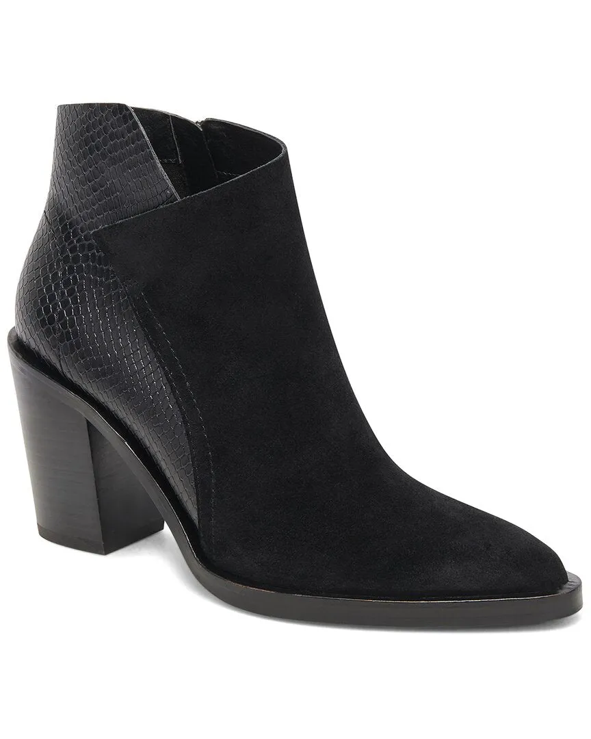 Dolce Vita Daylin Suede Heeled Bootie Tough Grip