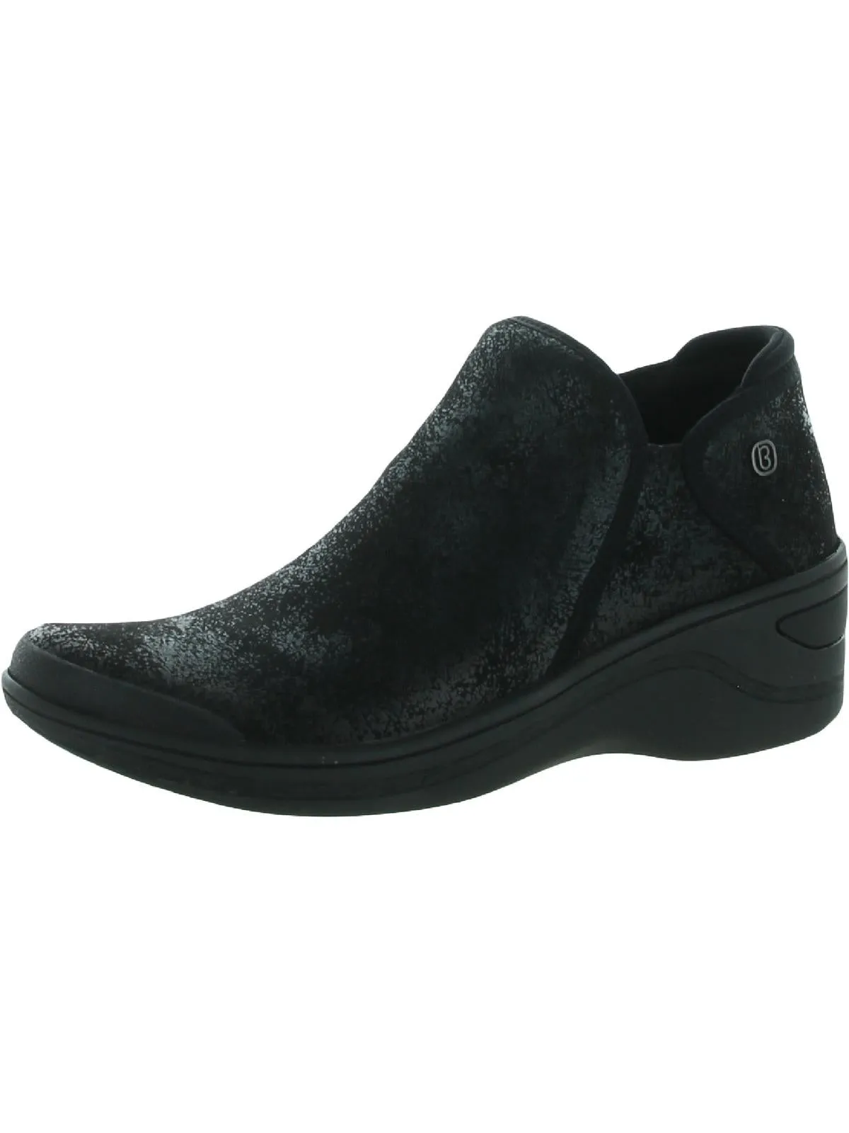 Domino Womens Round Toe Slip On Ankle Boots Weekend Trek