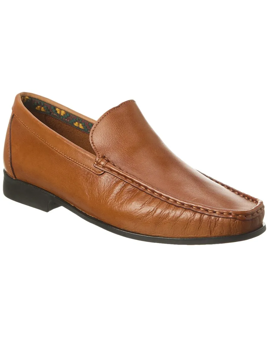Smooth Zone Donald Pliner Antique Leather Loafer