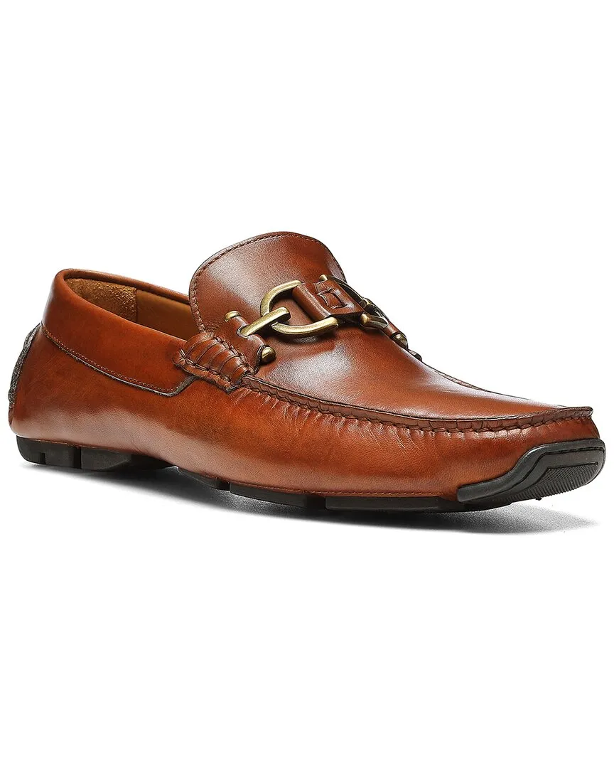 Donald Pliner Leather Driver Easy Fit Shoes padded insole