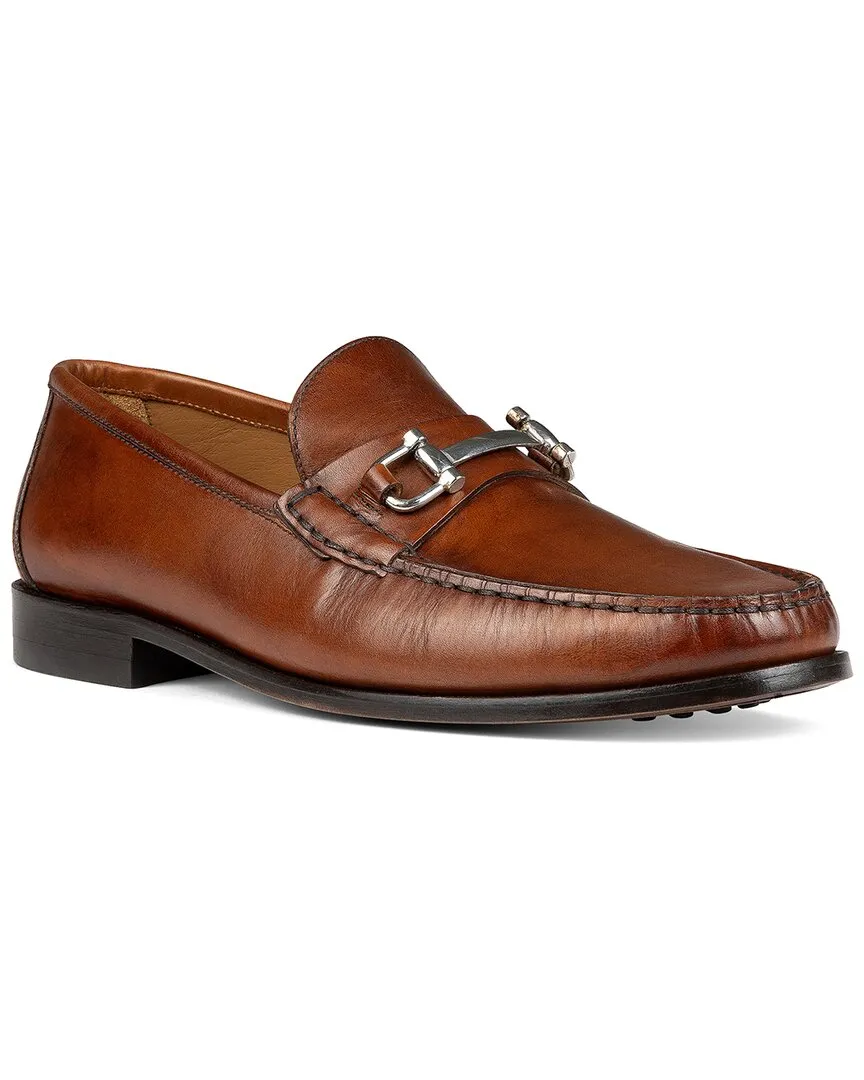 Donald Pliner Leather Loafer Easy Wear Relax On The Go