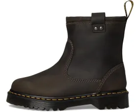 Breathable Active Nomad Dr. Martens Anistone Lo R31880057 Boot Men's Black Leather Biker Boots JOBB1511