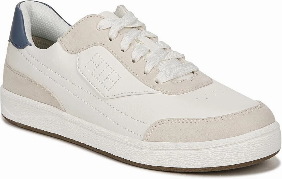 Dr. Scholl's Dink It I7062S2 Women's US 11 White Leather Casual Shoes TF6675 Unibody Upper Construction Comfortable Fit Shoes