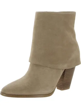 Lightweight Design Archaeologist Coulton Womens Suede Almond Toe Ankle Boots
