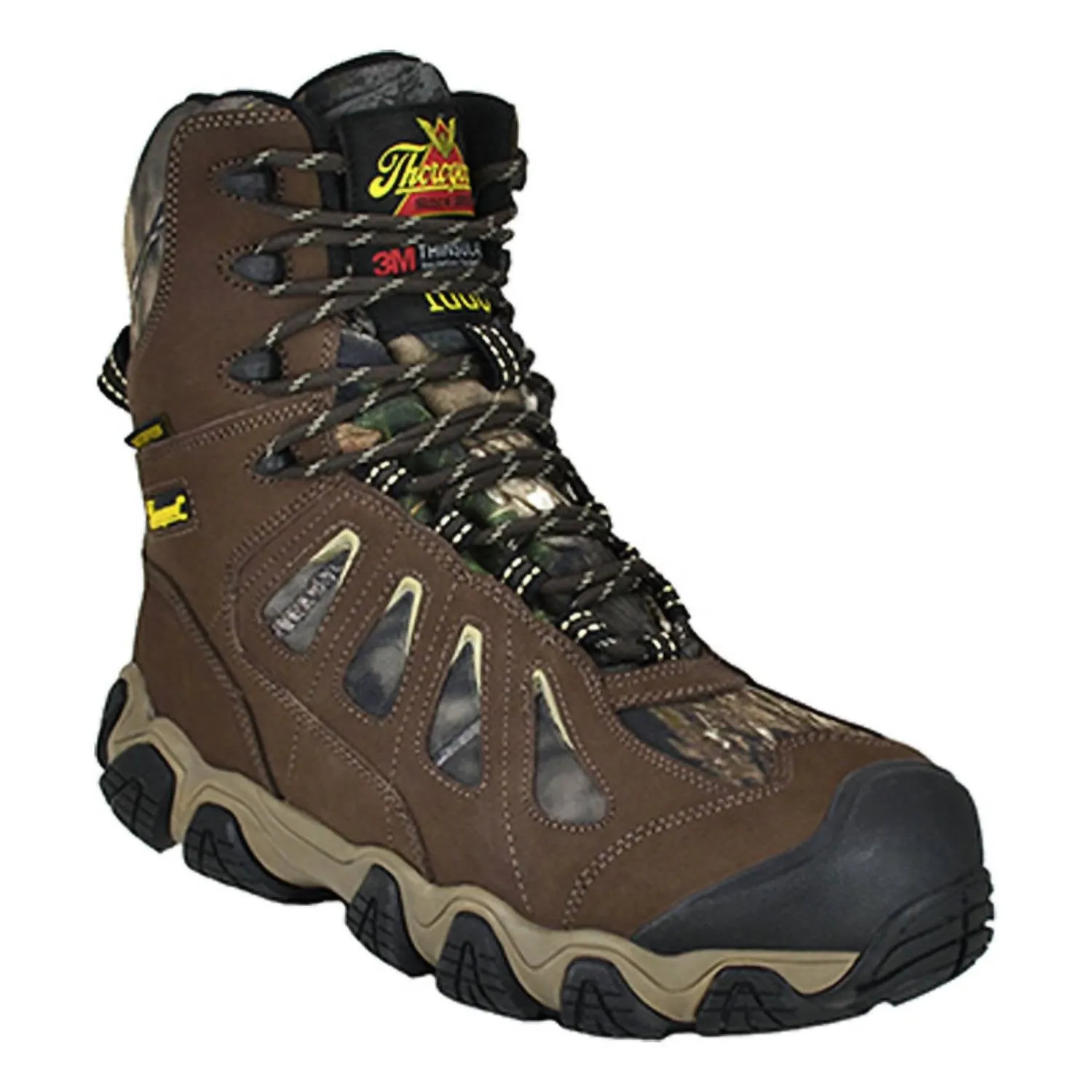 Men's Crosstrex Insulated Waterproof Hiking Boots In Mossy Oak Urban Edge Lift Up