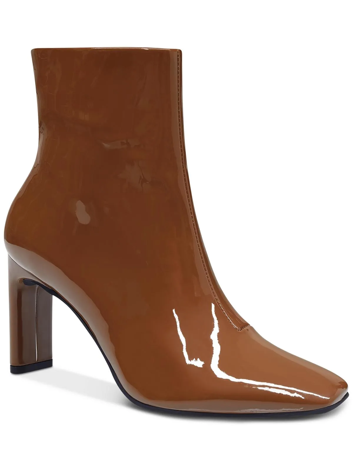 Terrie Womens Faux leather Block Heel Ankle Boots ergonomic