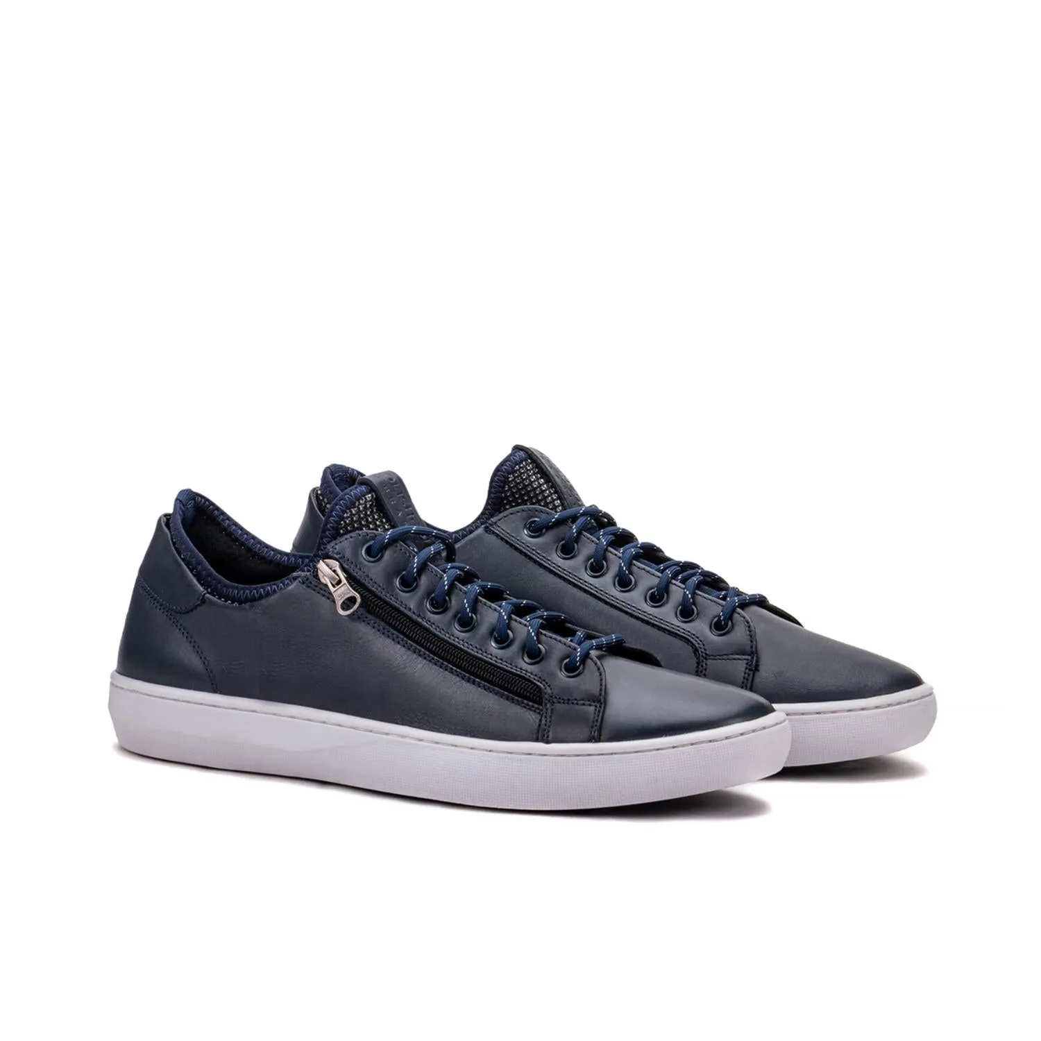 Men's Pikes Peak Shoes In Navy Slip On Sneakers