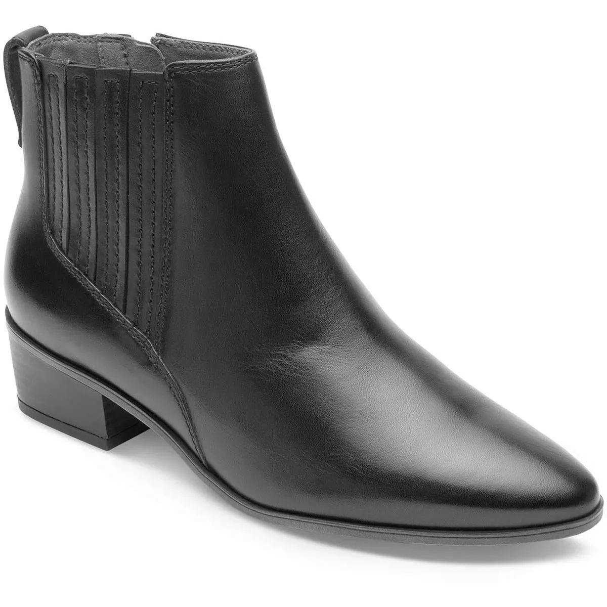 Slip Resistant Urban Commute Geovana  Womens Leather Chelsea Boots