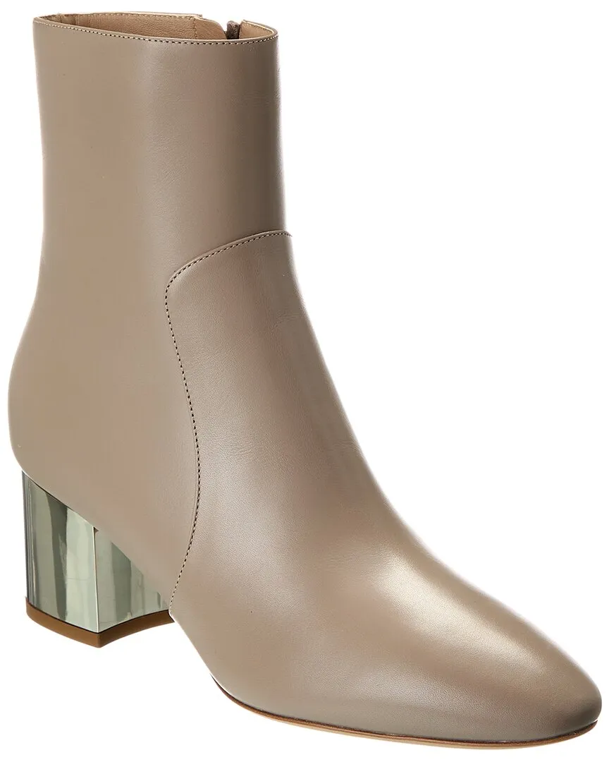 Camping Trip Michael Kors Collection Gloria Runway Leather Bootie