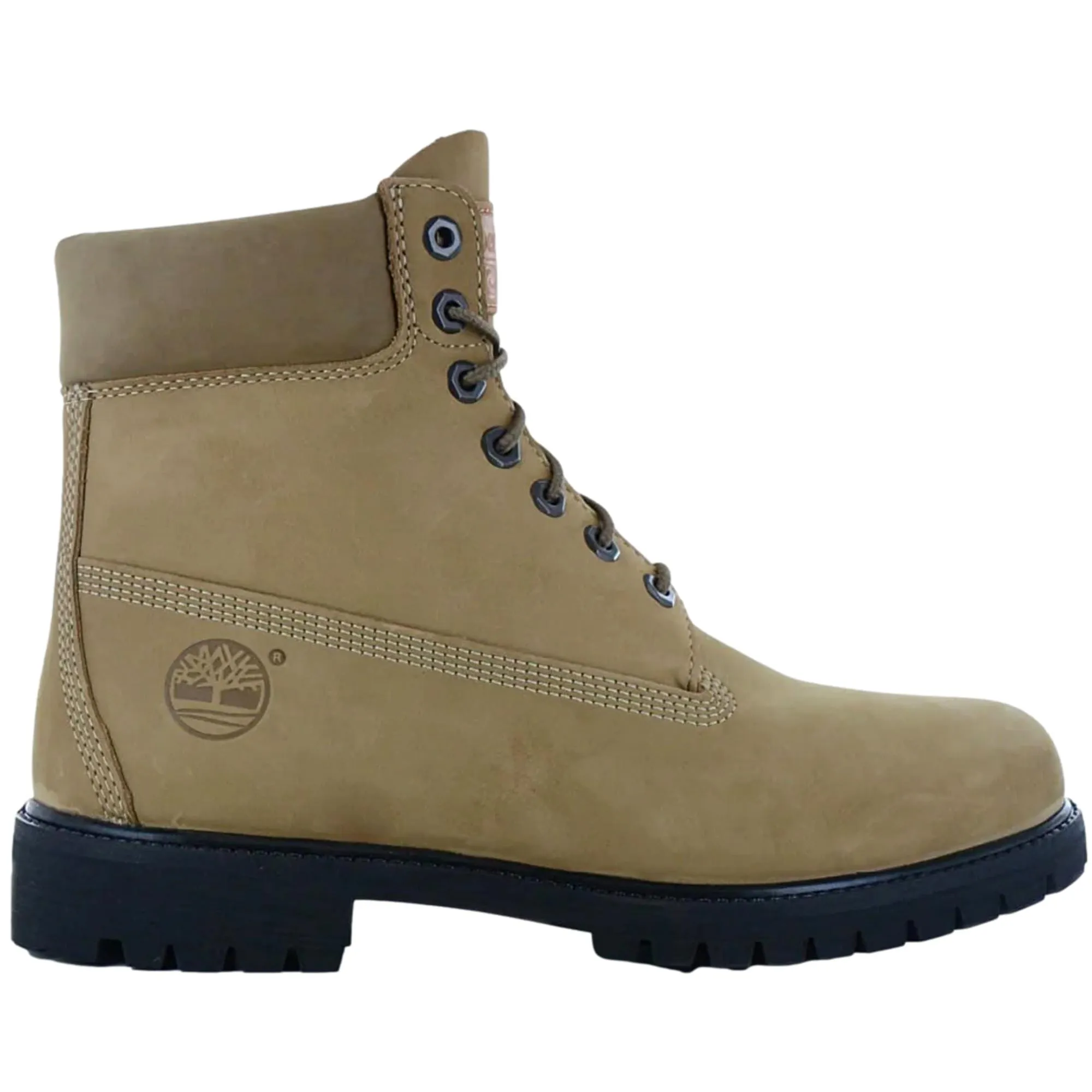 Timberland Premier 6 Inch Lace Waterproof Medium Beige Nubuck  TB-0A2P6W-EN3 Men's Feather Light Comfort Seeker Lace-Up Design