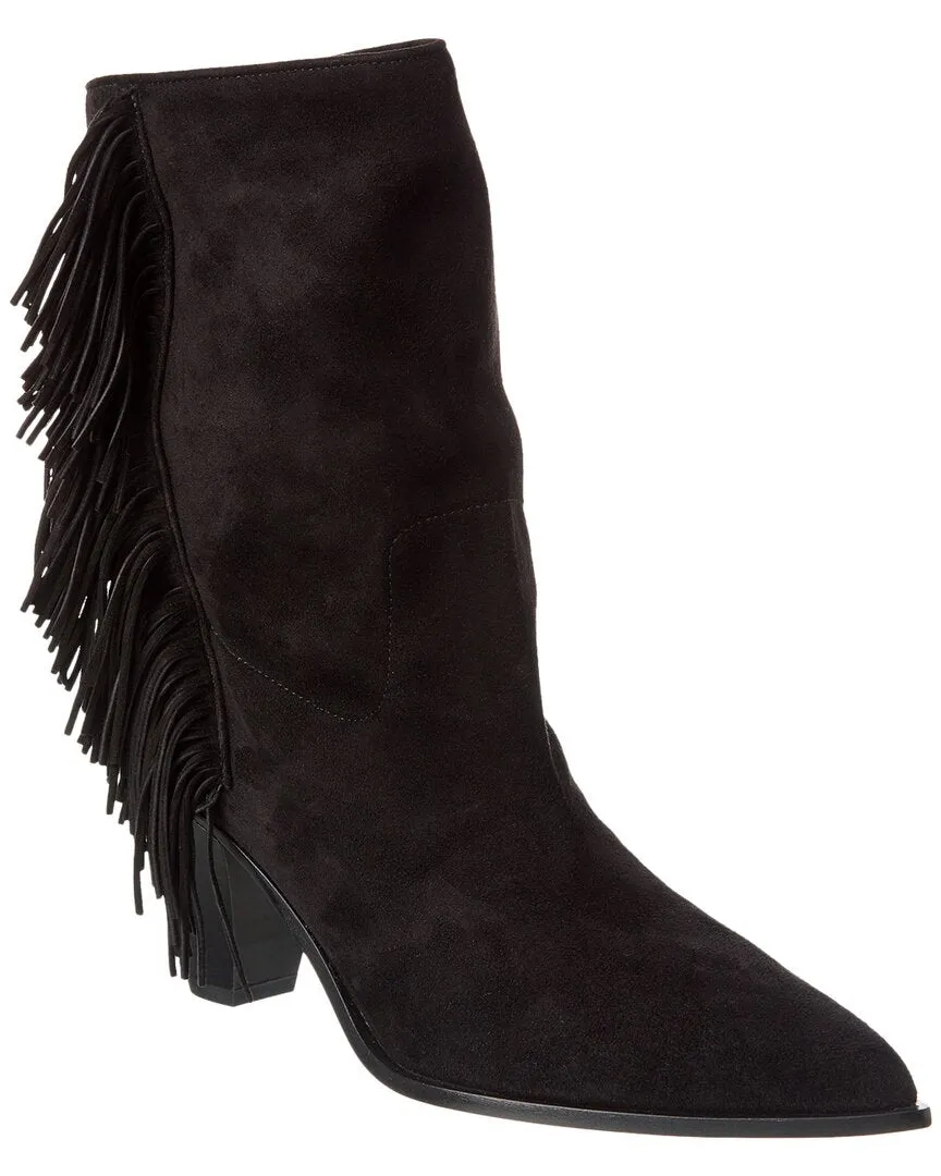 Aquazzura Marfa 70 Suede Bootie Urban Casual