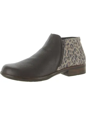 Padded Interior City Walking quick dry Helm Womens Leather Block Heel Ankle Boots