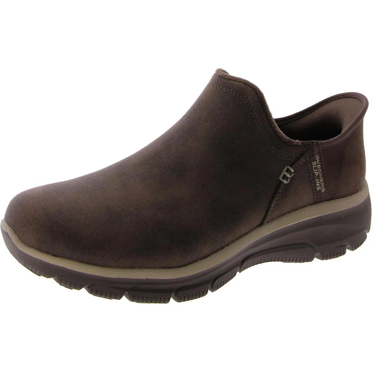 Comfort arch Easy Going-Modern Hour Womens Laceless Slip On Ankle Boots