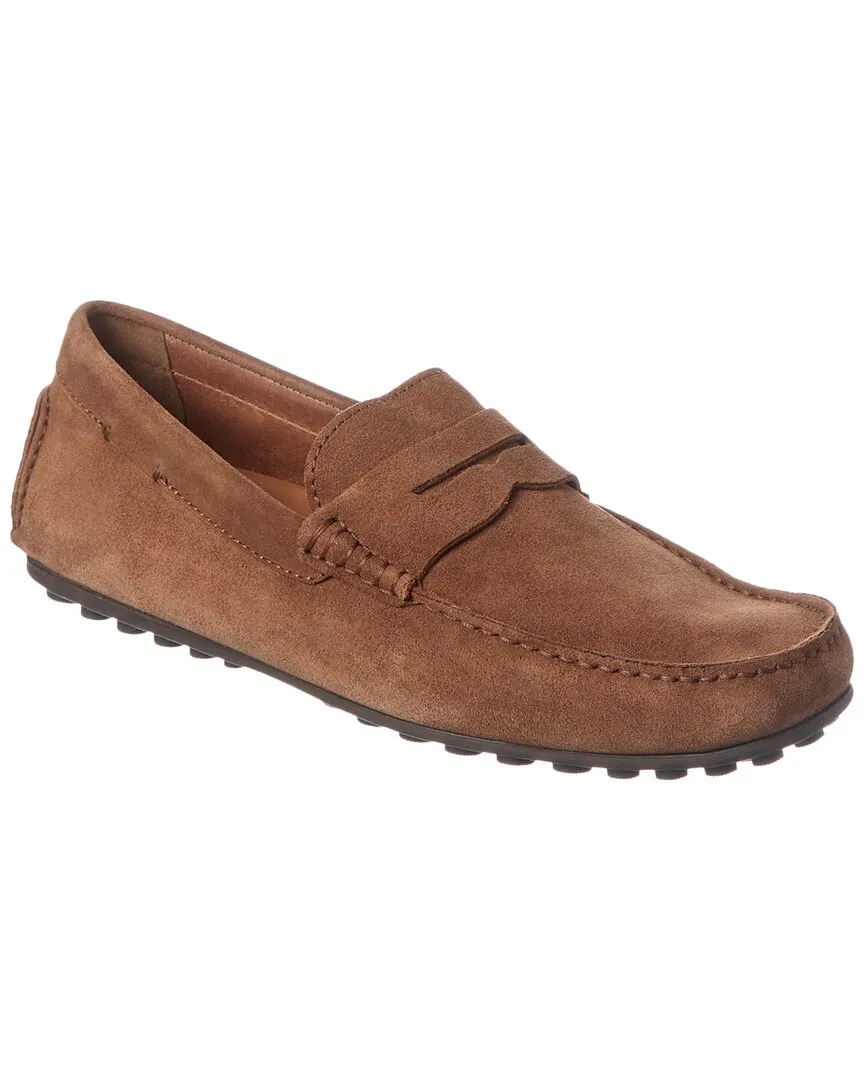 Office Comfort Aquatalia Lucca Weatherproof Suede Loafer
