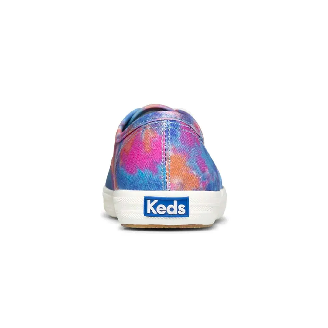 Multi Layer Insole Keds - Women's Champion Canvas Tie-Dye Shoes (WF65877)