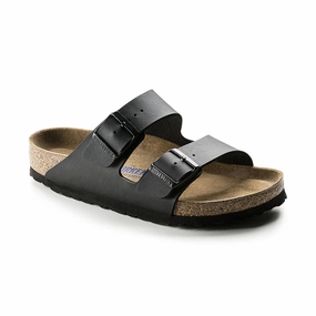 Anywhere Life Men's Arizona Soft Footbed Black Birko-Flor