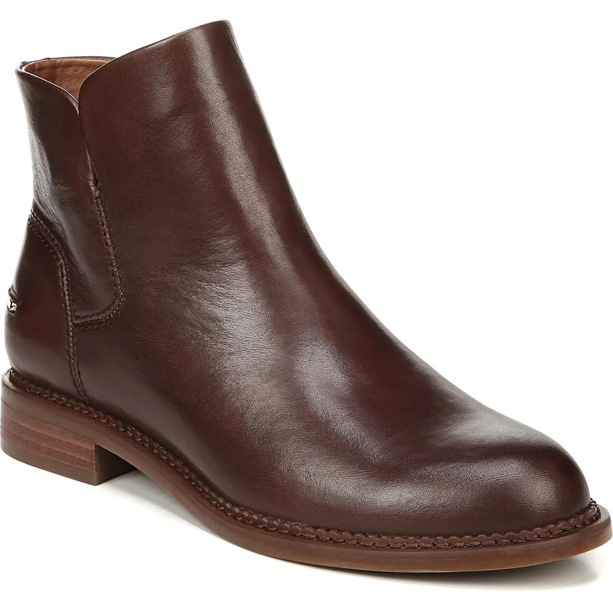 Thermal Core Urban Traveler Happily Womens Leather Solid Ankle Boots