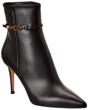 Slip Resistant Mountain Climber Subtle Finish Gianvito Rossi Carrey 85 Leather Bootie