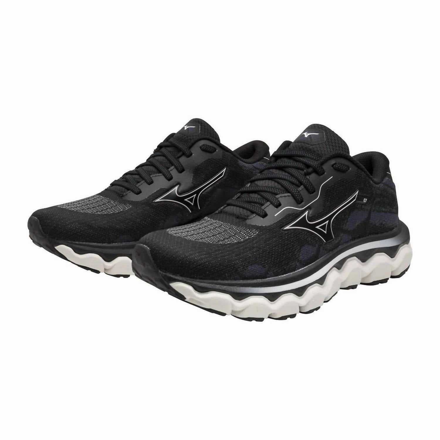 Shock Dissipation all - terrain - feature shoes Women's Wave Horizon 7 Shoe In Black/nimbus Cloud