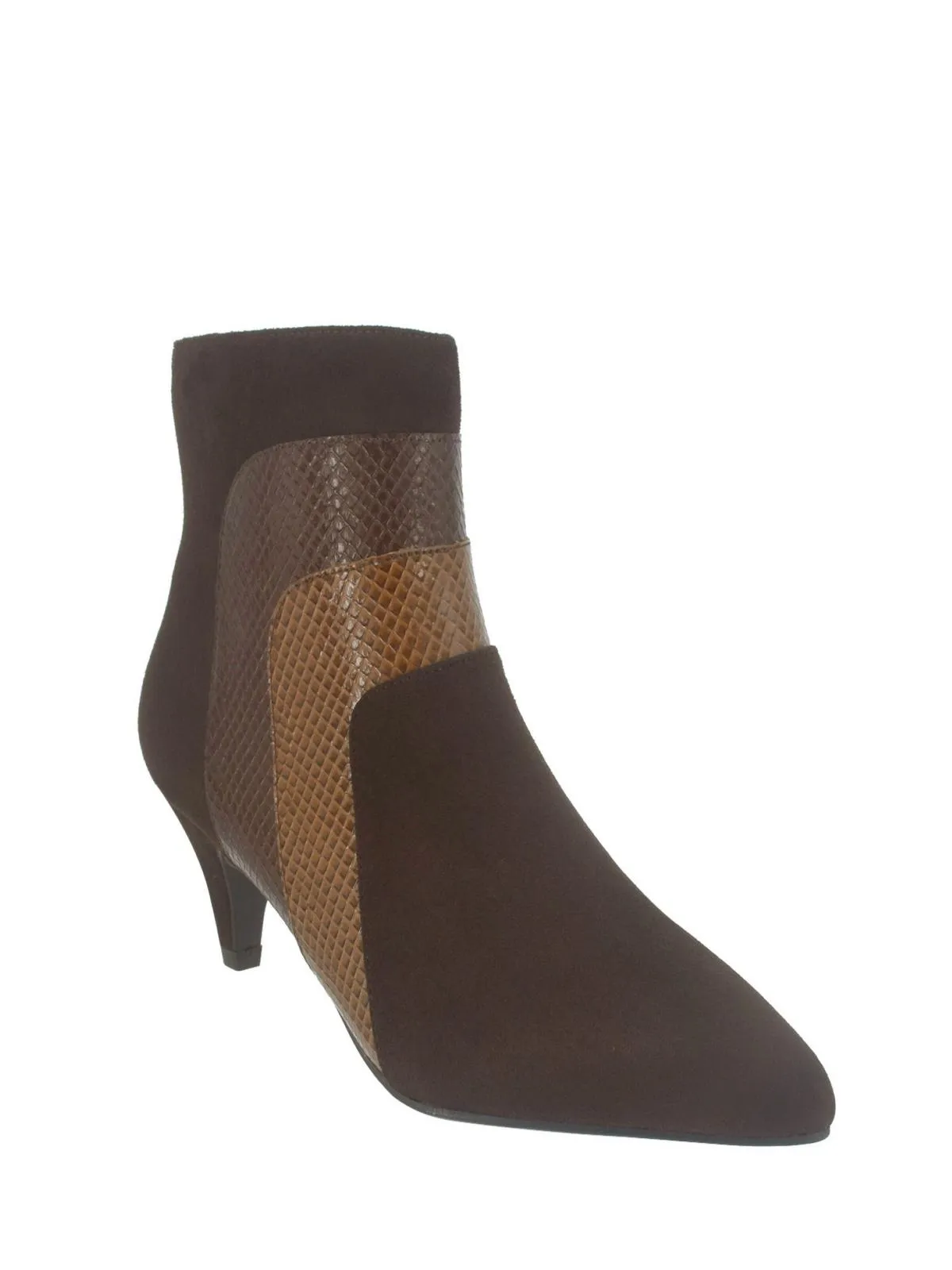 Ultimate Durability Easy Layer Eila Womens Faux Suede Ankle Booties