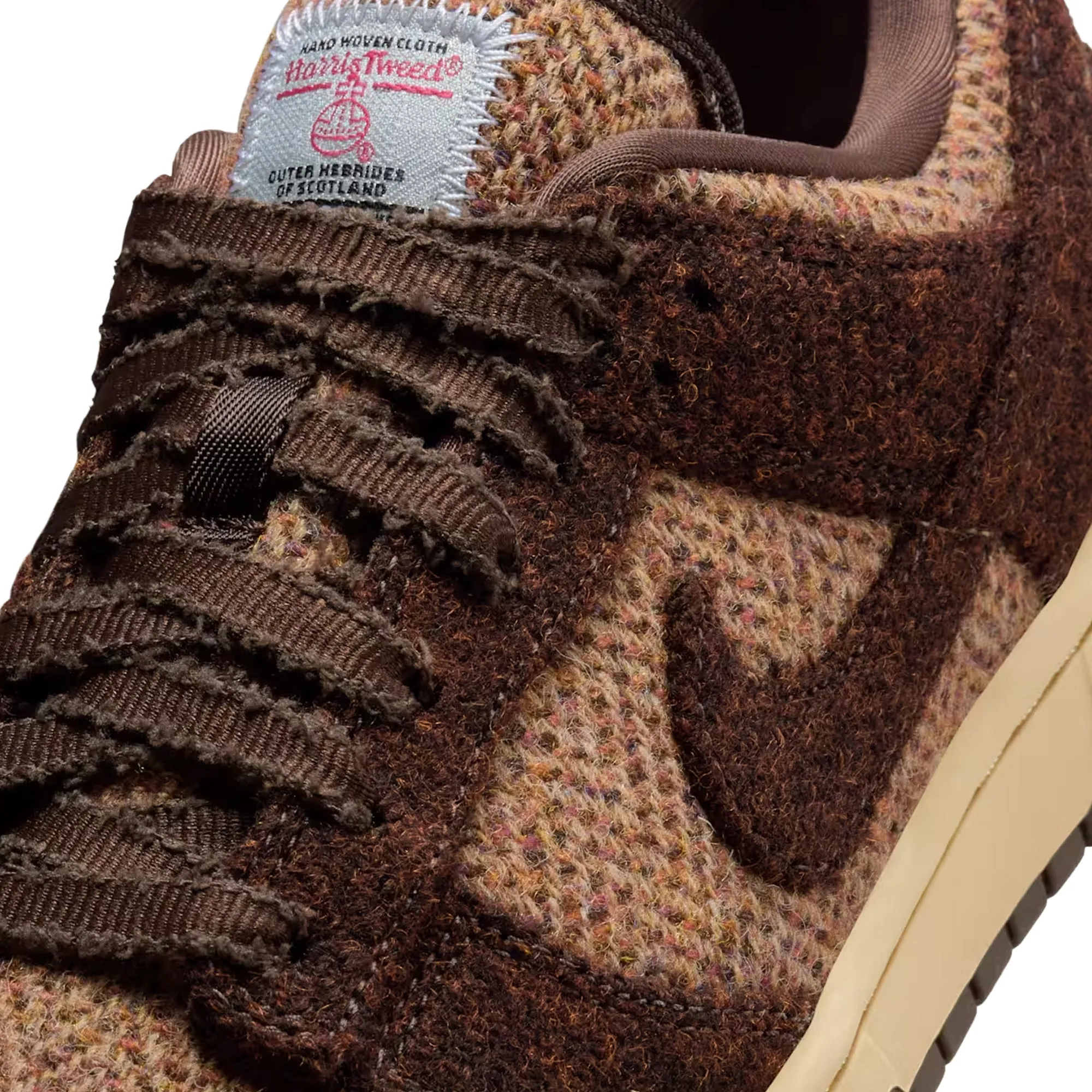 Nike x Harris Tweed Womens Dunk Low "Sesame" Shoes value - for - money shoes