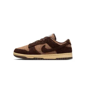 Nike x Harris Tweed Womens Dunk Low "Sesame" Shoes Thermal Insulation