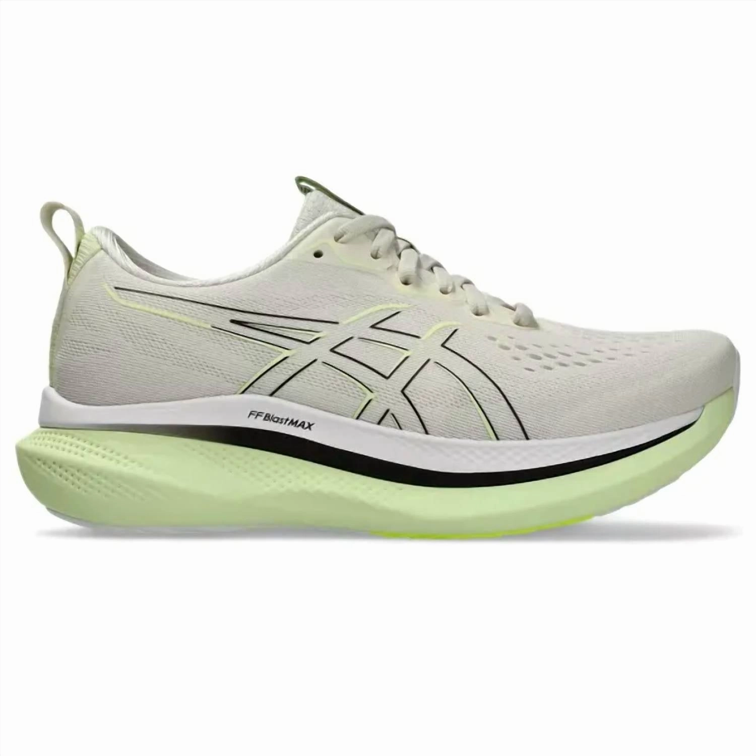 Women's Glideride Max Running Shoes In Birch/black running in national tracks shoes
