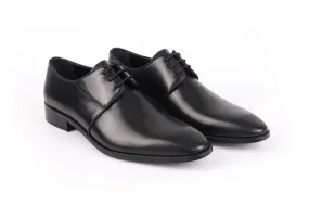 Leather Finish Base Edge Hico Derby Shoes