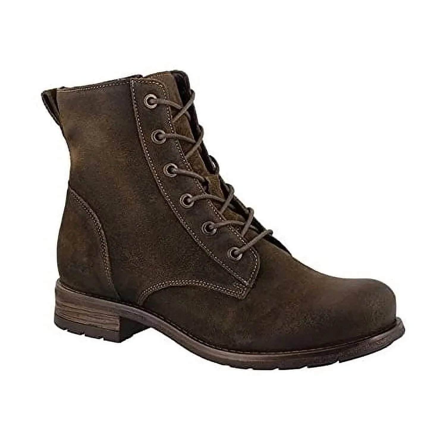 Women's Boot Camp In Olive Rugged Shock Absorbing Midsole
