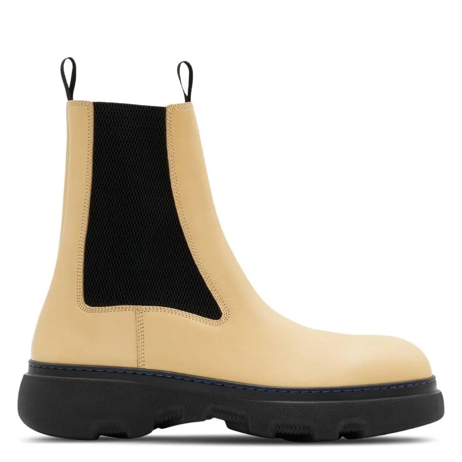 Durable Shell Rainy Day Commuter Comfortable compression Burberry Creeper Chelsea Leather Boots