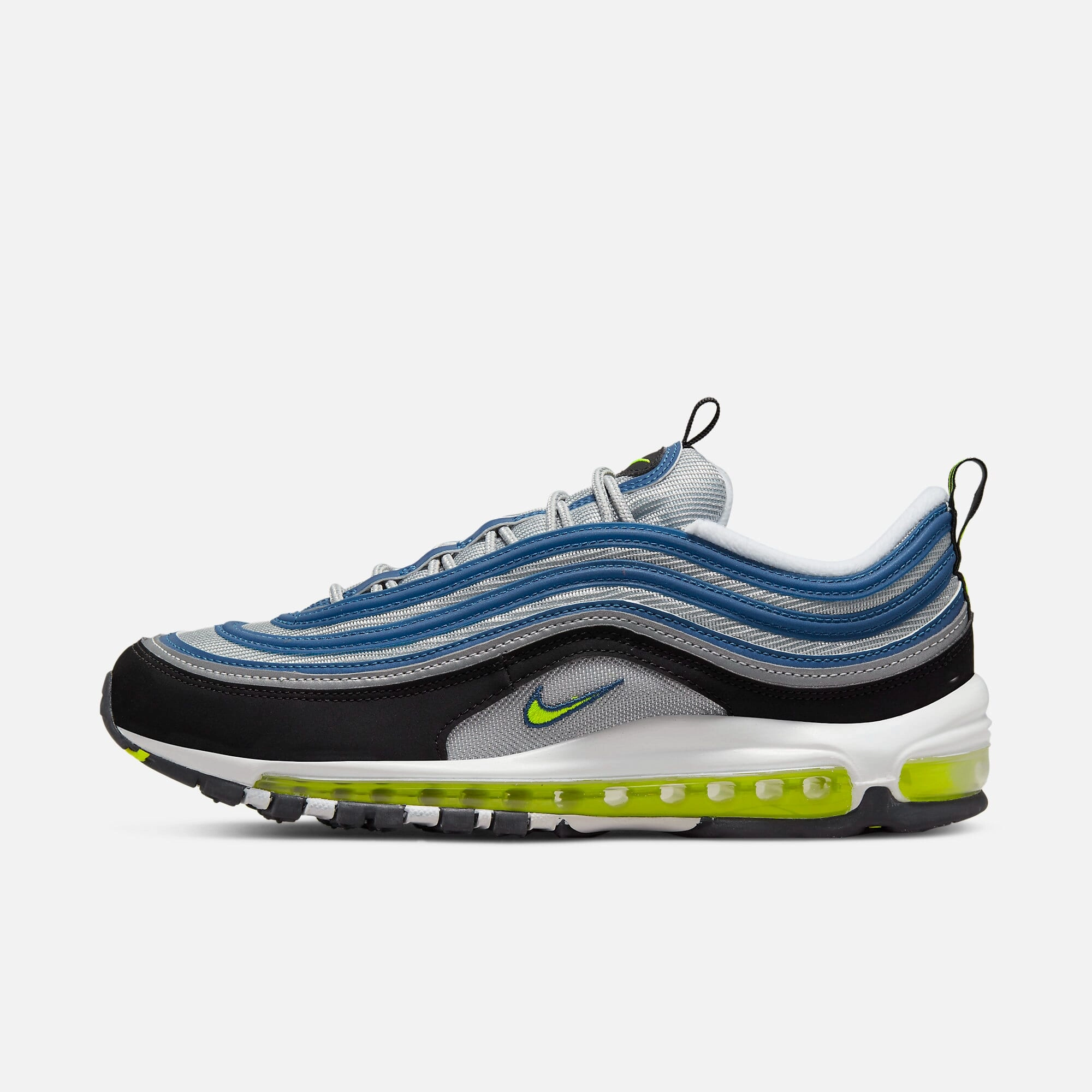 Nike Air Max 97 OG Atlantic Blue/Voltage Yellow  DQ9131-400 Women's rectangular - design shoes