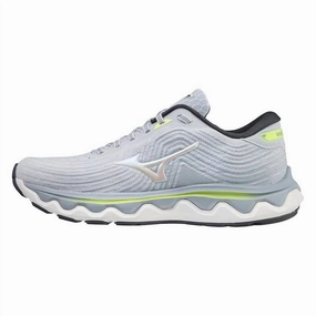 Women's Wave Horizon Shoe In Heather/white foggy - day running wear