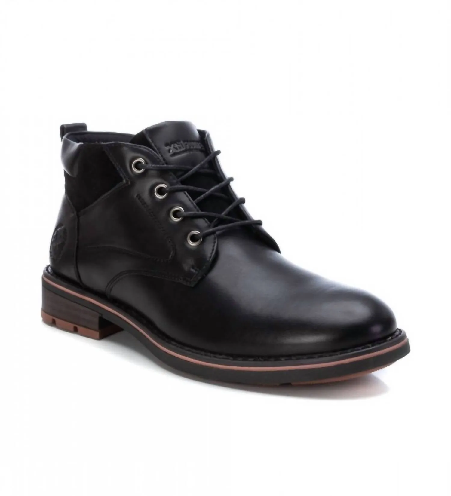 Men's Casual Ankle Boots In Black Graduation Ceremony Casual Day
